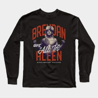 Brendan Allen Retro Bitmap Long Sleeve T-Shirt